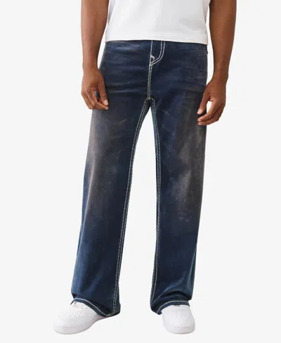 True Religion Men's Velvet Vinny Ultra Baggy Regular-fit Jeans In Blue