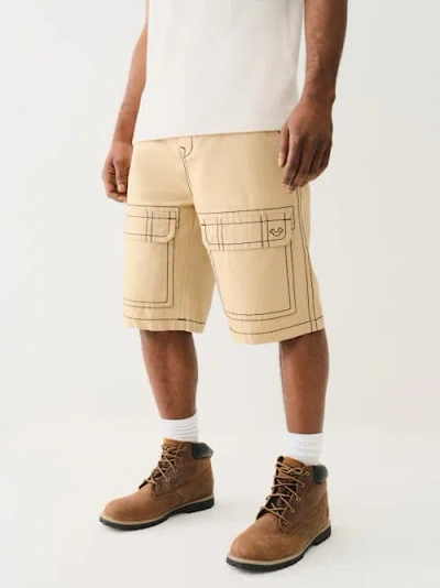 TRUE RELIGION MEN'S VINNY BIG T CARGO SHORT