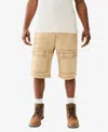 True Religion Men's Vinny Big T Cargo Shorts In Cornstalk