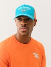 True Religion Men's Vintage Logo Trucker Hat In Blue