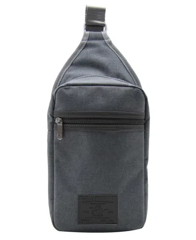 True Religion Men's Yeta 2.0 Sling Bag In Dark Grey