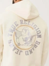 True Religion Metallic Logo Zip Hoodie