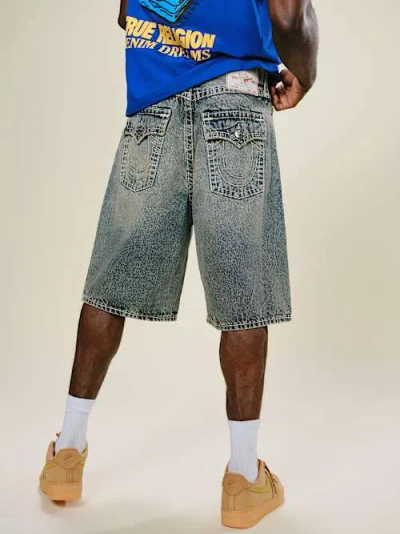True Religion Mikey Super T Baggy Af Short