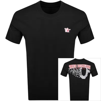 True Religion Mini Buddha Logo T Shirt Black