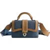 True Religion Mini Camo Strap Satchel