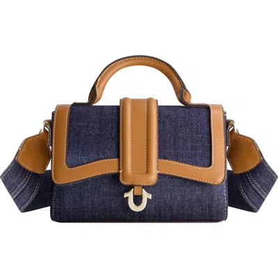 True Religion Mini Denim Satchel Bag