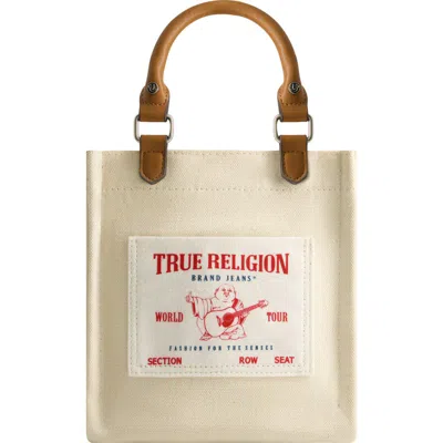 True Religion Mini Denim Tote Bag