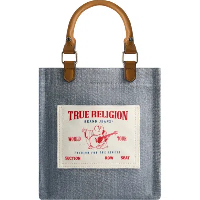 True Religion Mini Denim Tote Bag