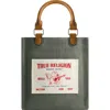 True Religion Mini Denim Tote Bag