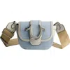 True Religion Mini Flap Crossbody Bag With Iconic U-logo In Blue
