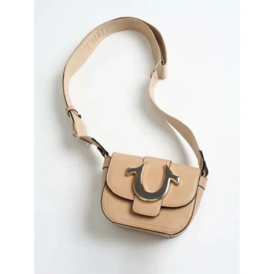 True Religion Mini Horseshoe Bag In Brown
