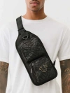 True Religion Monogram Logo Sling Bag