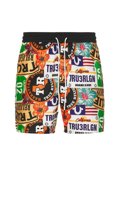 TRUE RELIGION BOARD SHORTS