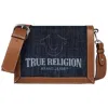 True Religion Multi-compartment Crossbody In Blue