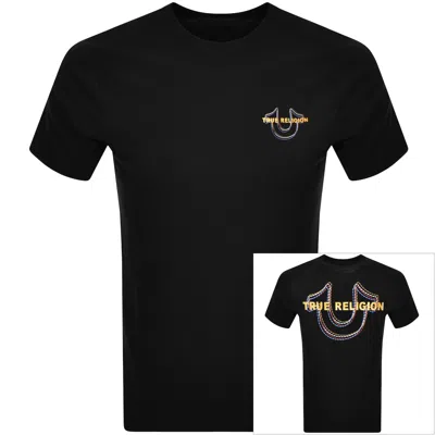 True Religion Multi Horseshoe T Shirt Black