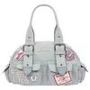 True Religion Multi Patch Satchel In Multi