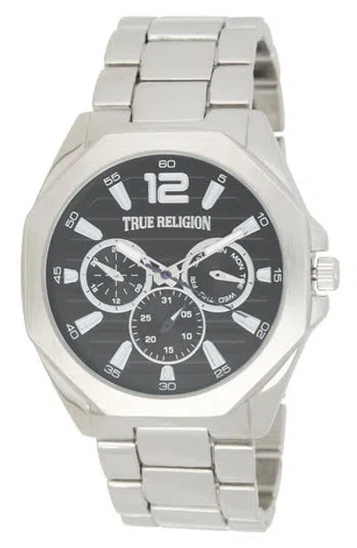 True Religion Multifunction Bracelet Watch, 43mm In Metallic