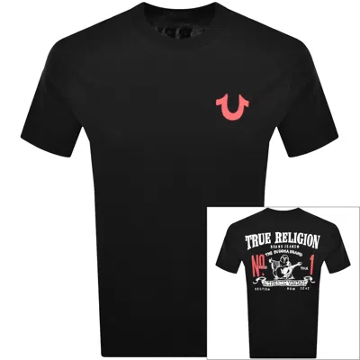 True Religion Number One T Shirt Black