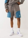 True Religion Nylon Cargo Shorts In Gray