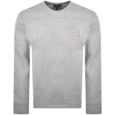 True Religion Og Label Sweatshirt Grey