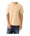 True Religion Og Label Tee In Nude