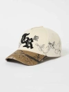 True Religion Old English Dove Baseball Hat In Gold