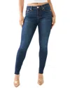 True Religion Ondine Jennie Mid Rise Skinny Big T Jean In Multi