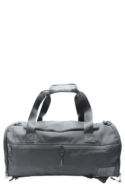 True Religion O'neil Convertible Backpack/duffle Bag In Black