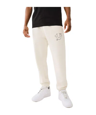 True Religion Pattern Casual Pants In White