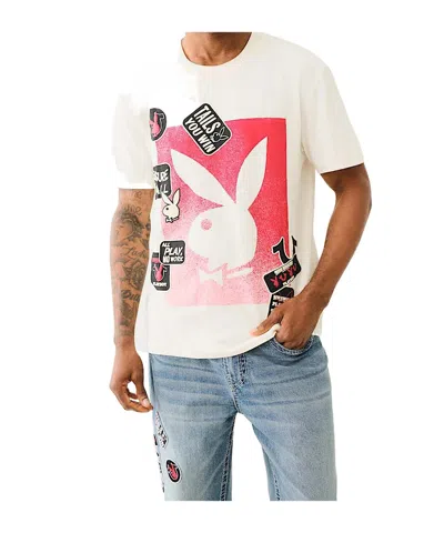 True Religion Playboy X  Patch Bunny Tee In Multicolor