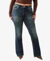 True Religion Plus Size Becca Mid Rise Bootcut Super T Flap Jeans