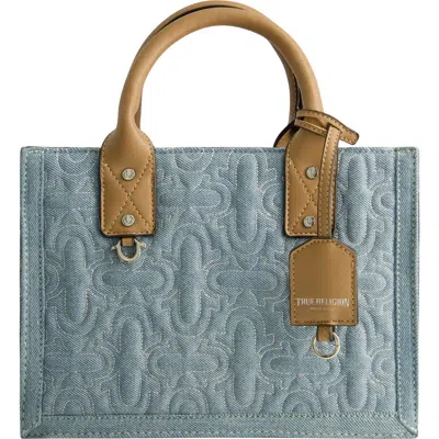 True Religion Quilted Horseshoe Modern Tote