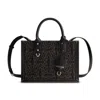 True Religion Quilted Horseshoe Modern Tote In Multi