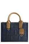 True Religion Quilted Horseshoe Tote Bag