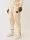 True Religion Raw Trim Jogger In Transparent