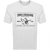 True Religion Relaxed Applique Logo T Shirt White In White
