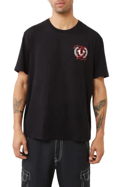 True Religion Relaxed Fit World Tour Logo Graphic T-shirt