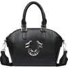 True Religion Retro Horseshoe Mini Satchel In Black