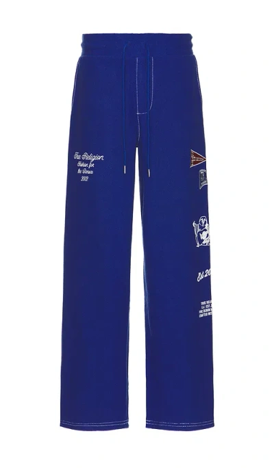 True Religion Reverse Terry Baggy Sweatpant