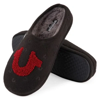 True Religion Rhinestone Indoor House Slippers In Multi