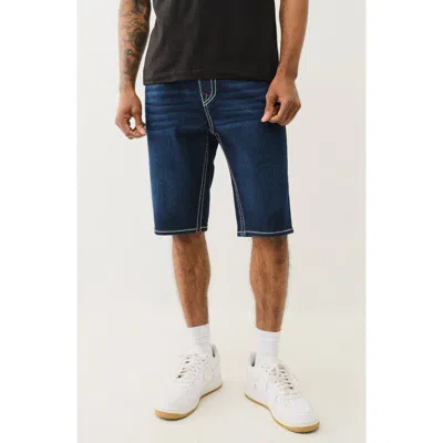 True Religion Ricky Big T Denim Shorts In Dark Migration