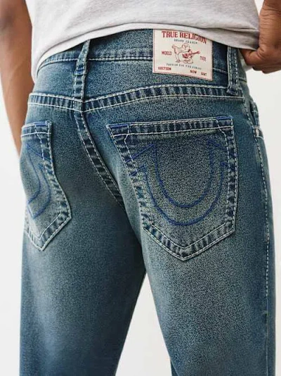 True Religion Ricky Big T Straight Jean In Blue