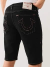 True Religion Ricky Denim Short In Black