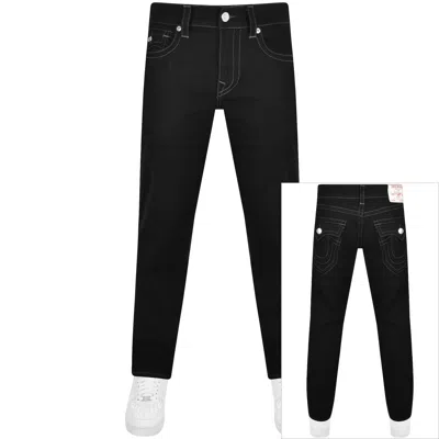 True Religion Ricky Flap Jeans Black