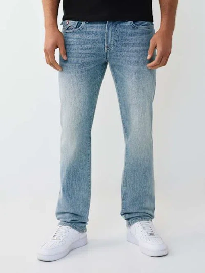 True Religion Ricky Flap Straight Jean In Blue