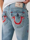 True Religion Ricky Mesh Super T Flap Straight Jean