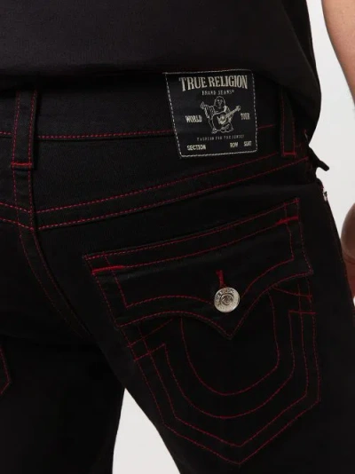 True Religion Ricky Single Needle Flap Straight Jean