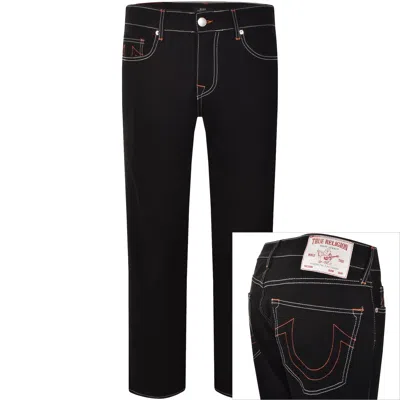 TRUE RELIGION TRUE RELIGION RICKY STRAIGHT JEANS BLACK
