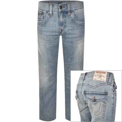 True Religion Ricky Straight Jeans Blue