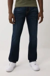 True Religion Ricky Straight Leg Jeans In Blue